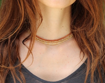 Necklace set, Dainty necklaces, Set of three layering necklace, Minimalist Layered Jewelry Set, 3 layer necklace, minimal necklace set