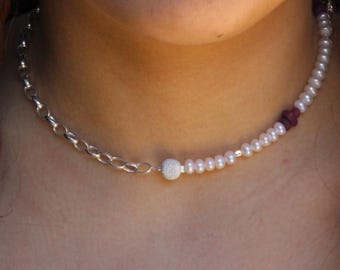 maxi gemstone necklaces