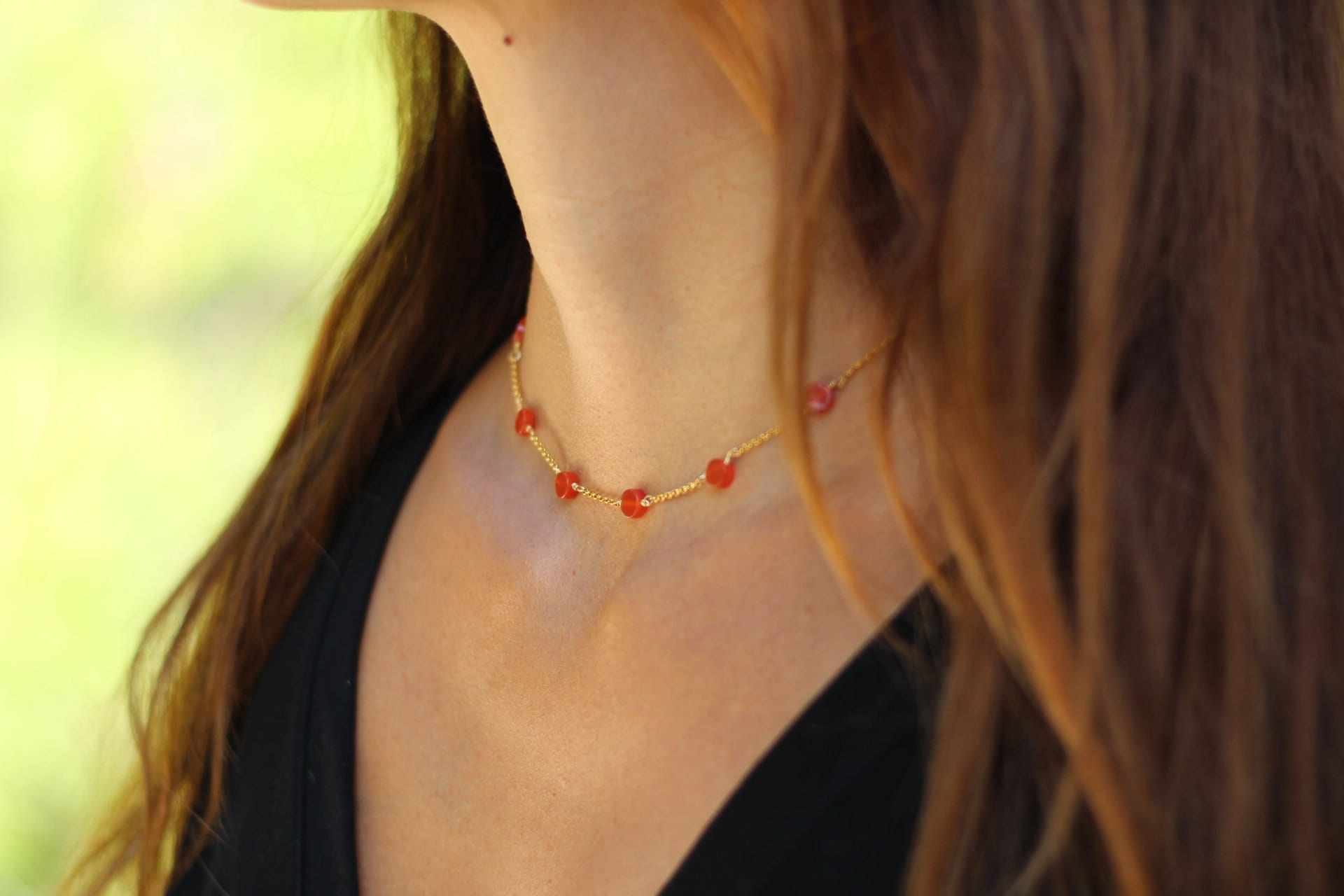 Dainty choker deals set