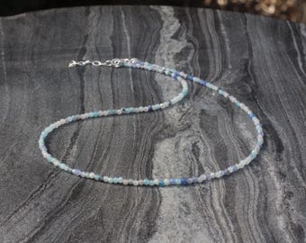 Trolleite necklace, beaded necklace, dainty choker, dainty beaded necklace, Trolleite choker, beaded choker