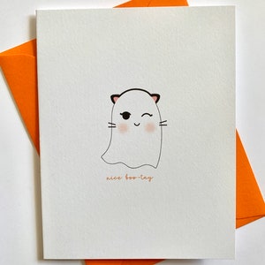 Mooie Boo-Tay | Halloween kaart | Ghost | Ghoul