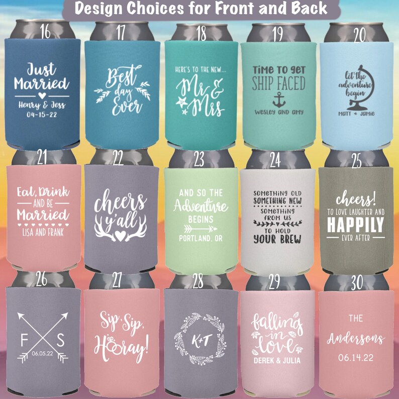custom-wedding-can-coolerspersonalized-wedding-favors-etsy