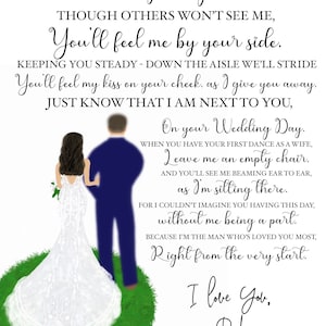 Para mi hija (morena): poema del día de la boda de un padre que no puede estar allí