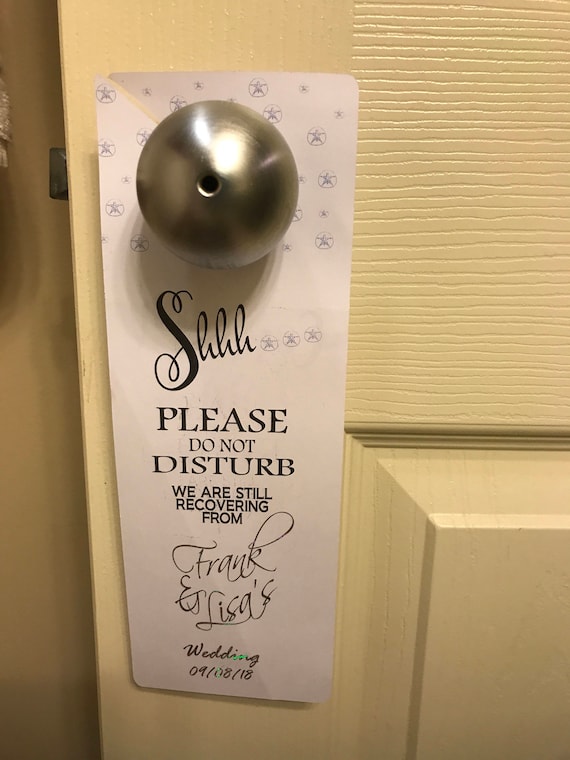 Svg Door Hanger Template For Use With Cricut Silhouette Or Other Cutting Machine Prints 2 Per 8 5x11 Page Great For Welcome Bags