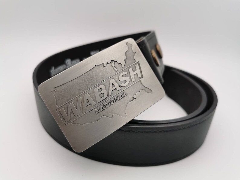 Custom belt buckle Stainless steel etched belt buckle Etsy