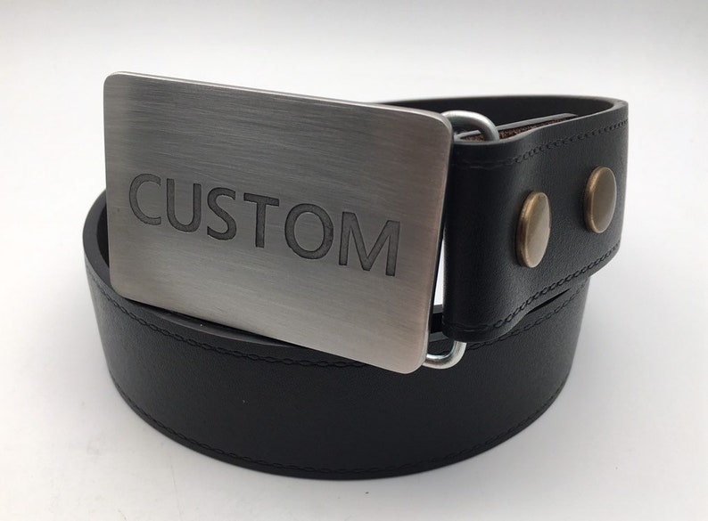 custom metal belt buckle