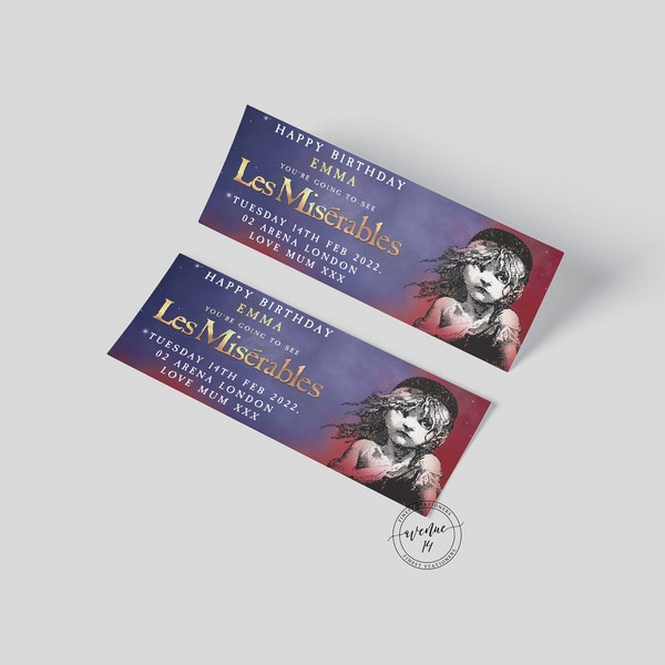 Les Miserables Etsy UK