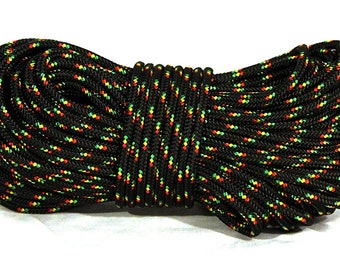 3/16" (4.5mm) Rope Double-braided polyester w/ low-stretch core - 100 feet