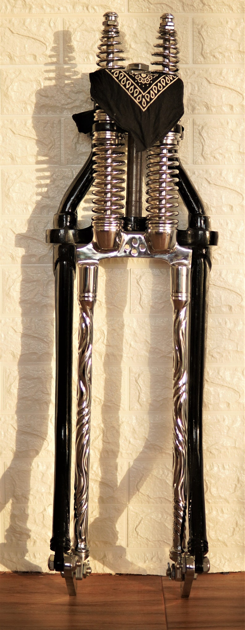 Motorcycle springer front fork suspension Etsy