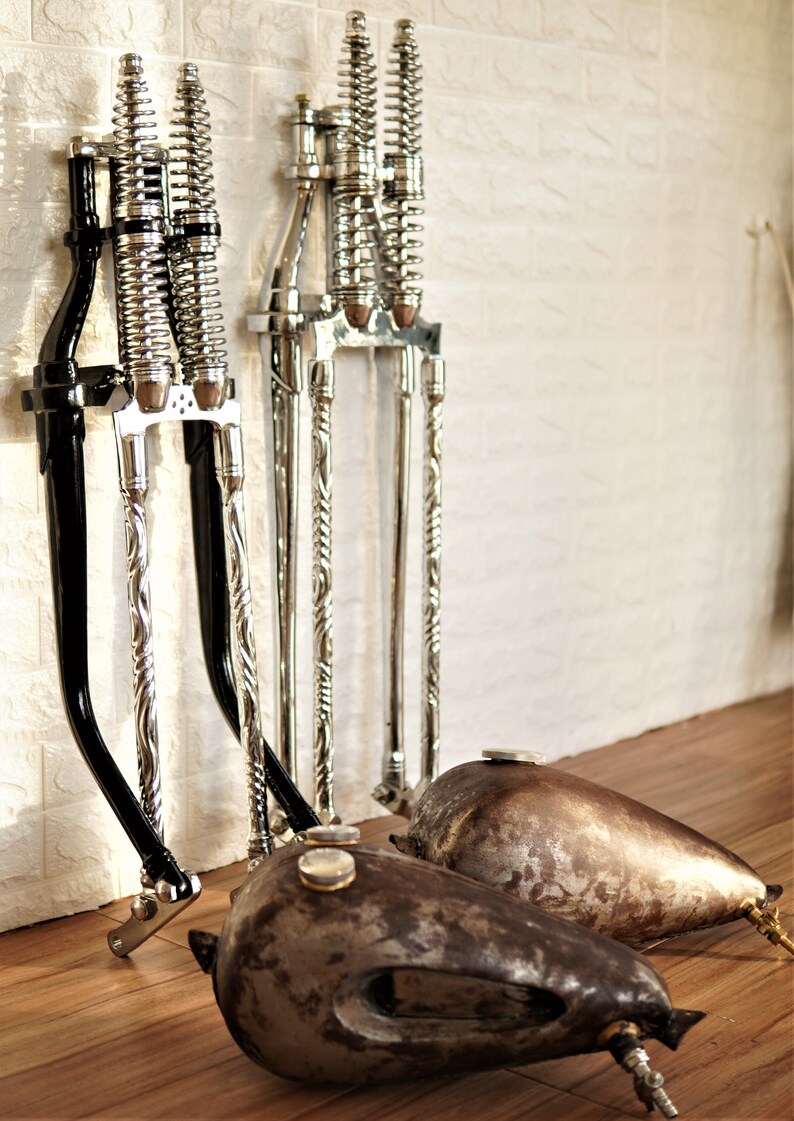 Motorcycle springer front fork suspension Etsy
