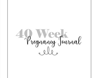 Digital Pregnancy Planner | 40 pages | Undated Pregnancy Journal | Planner | Digital Journal | Pregnancy Diary | GoodNotes | Notability