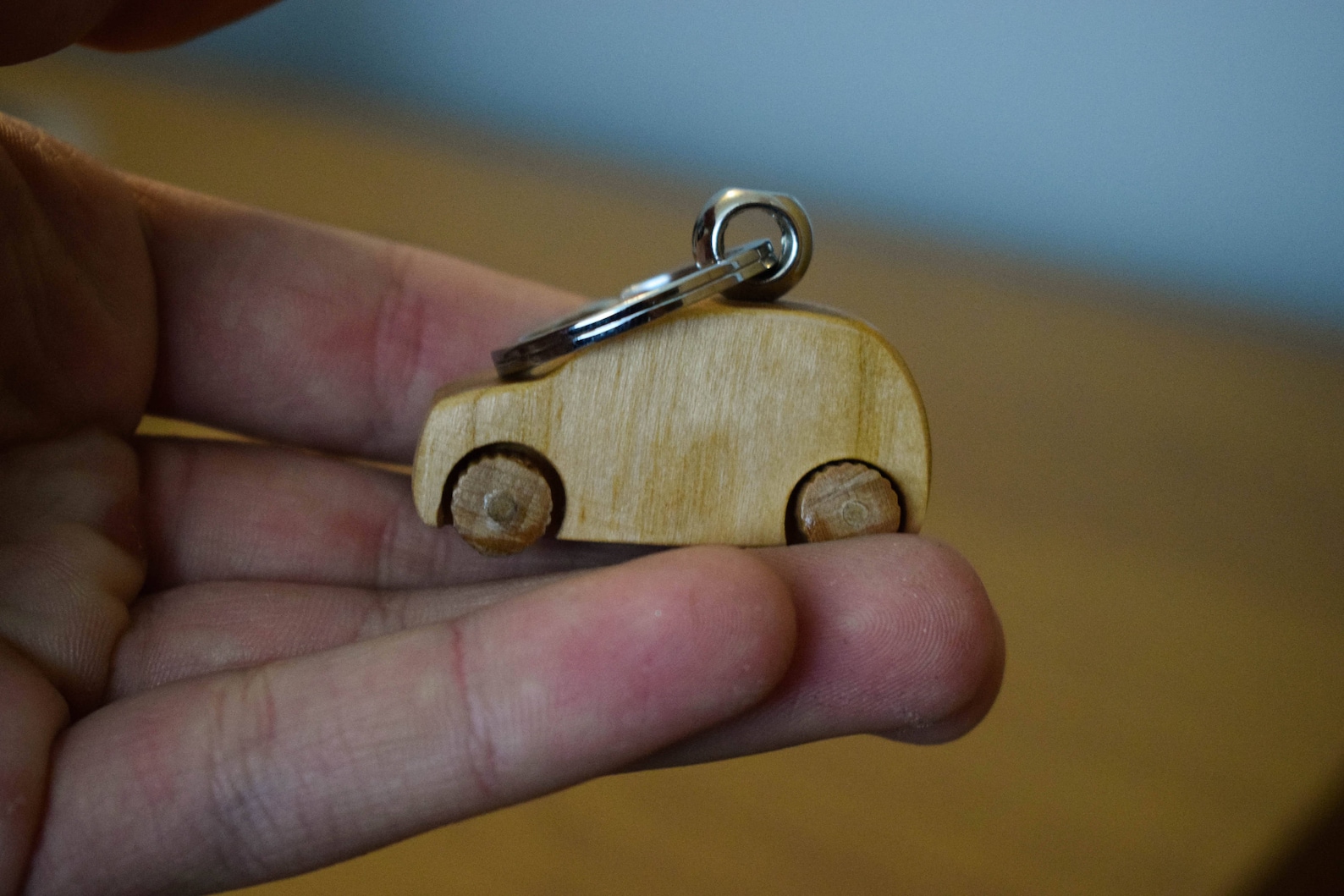 Wooden Car Keychain Handmade Keychain Car Wooden Car Gift Etsy