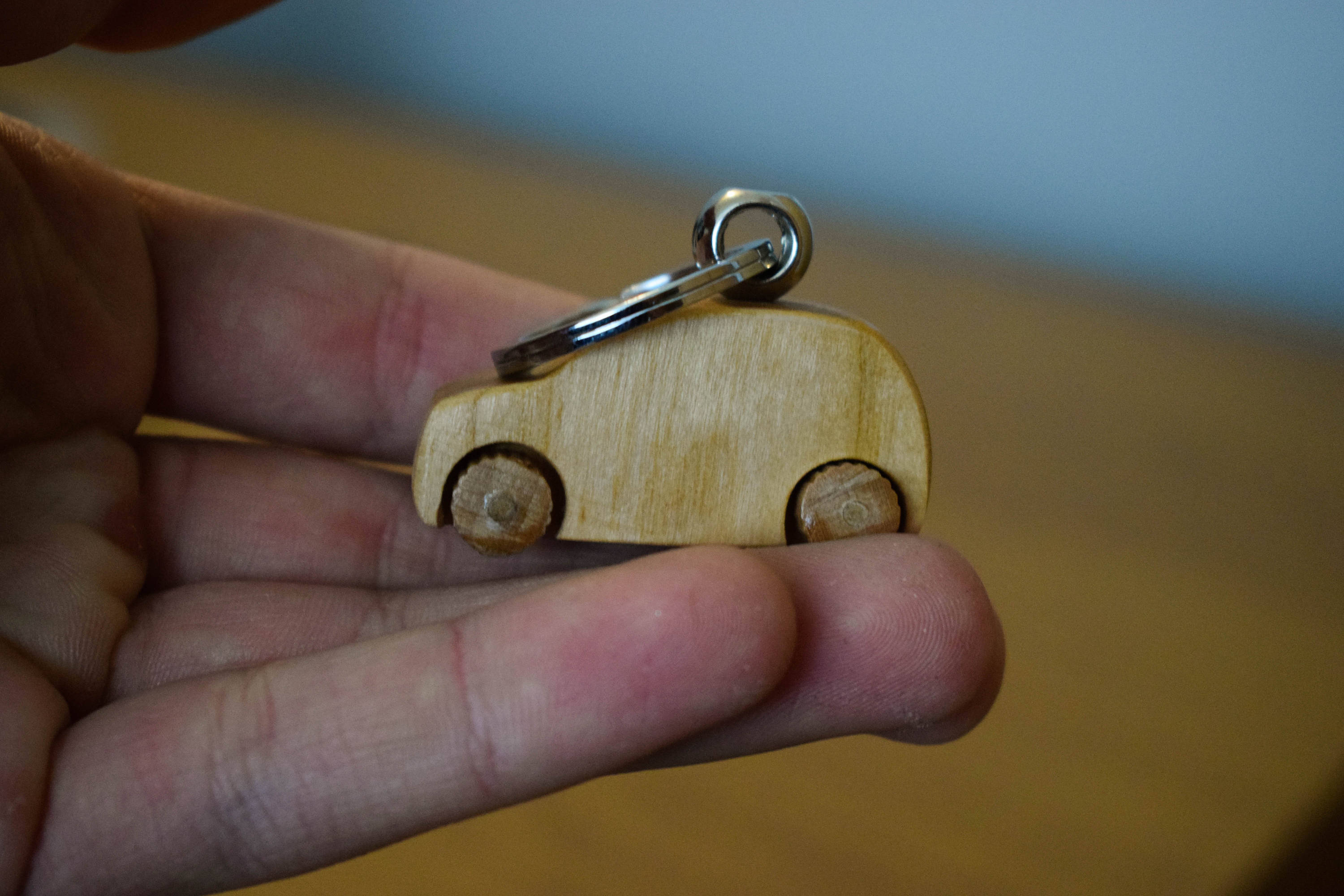 Wooden Car Keychain Handmade Keychain Car Wooden Car Gift Etsy