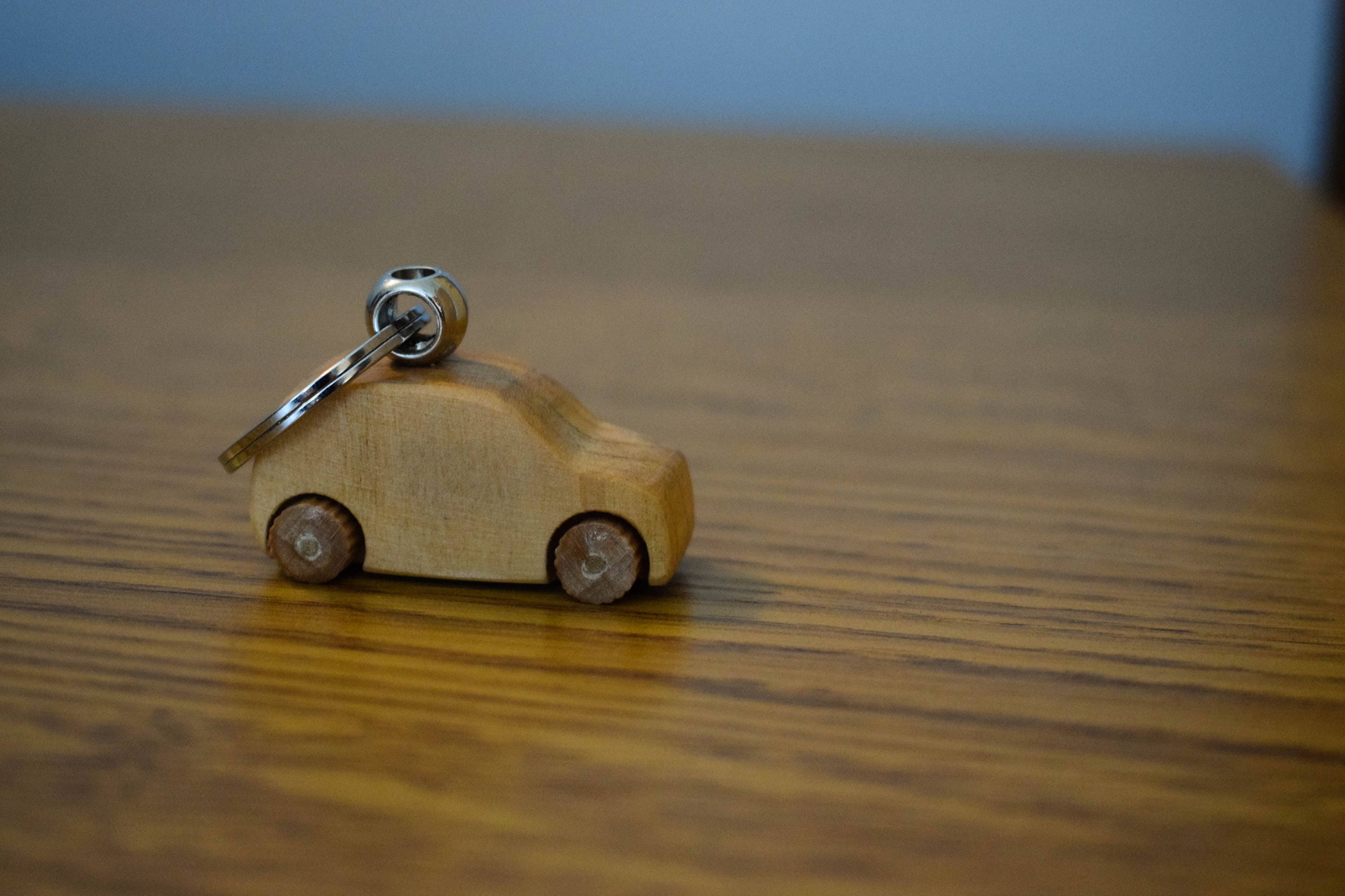 Wooden Car Keychain Handmade Keychain Car Wooden Car Gift Etsy