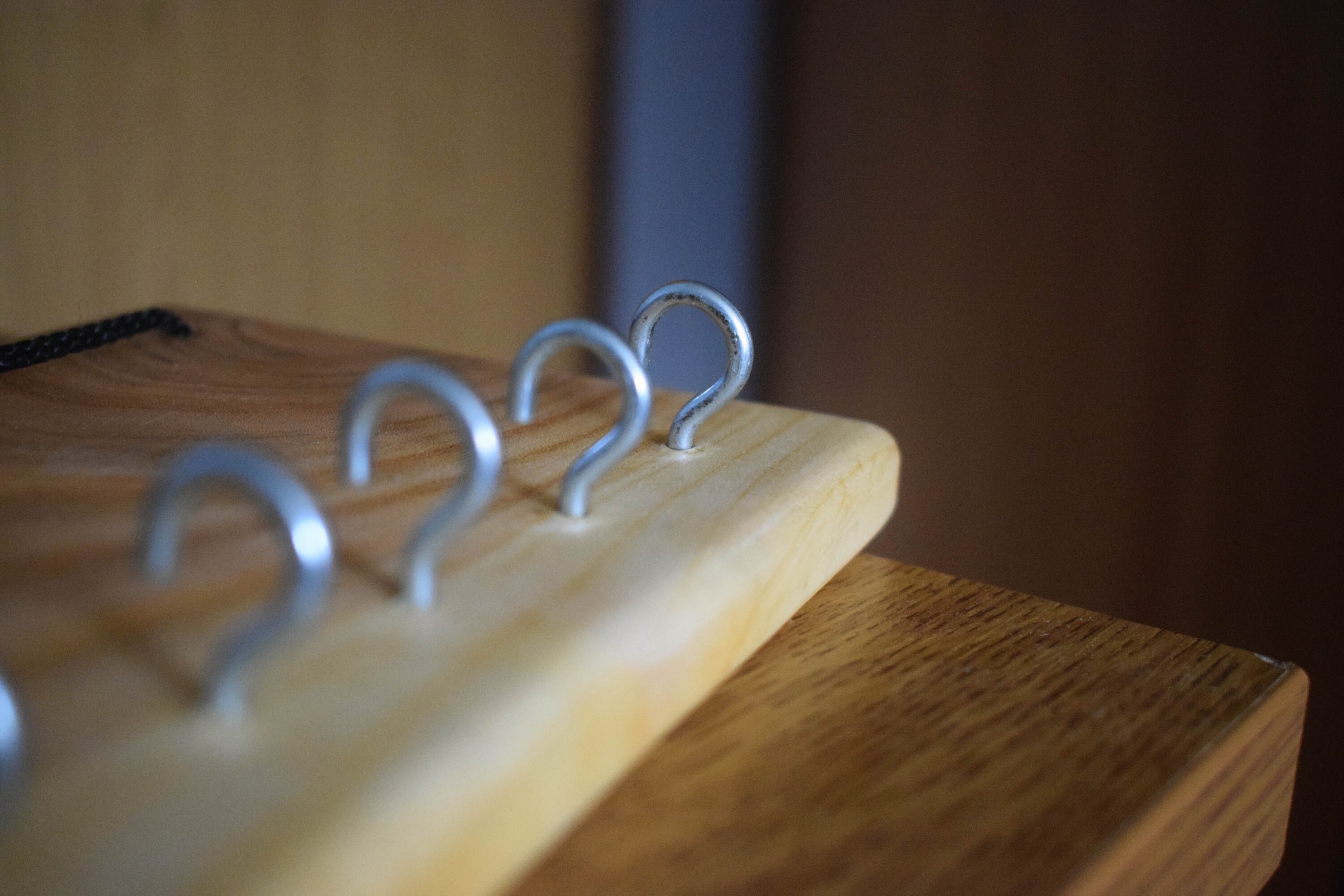 Wooden Keychain Holder Wall Keychain Holder Wall Keycring Etsy