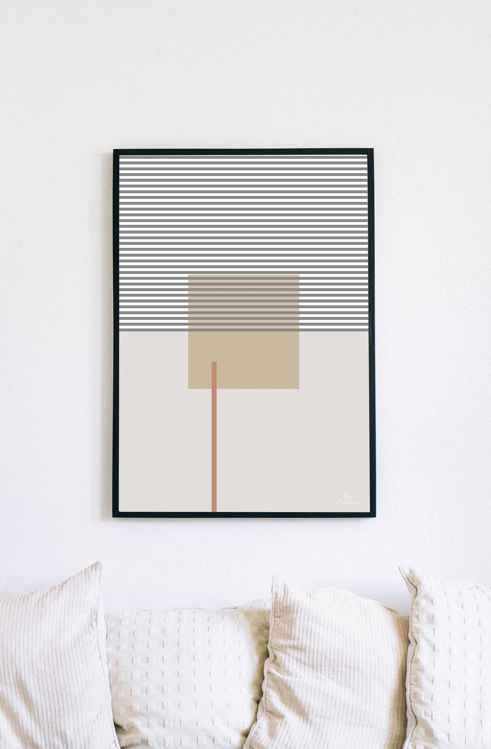 Lux druckbare große Kunst Zen Minimalismus Wand | Etsy