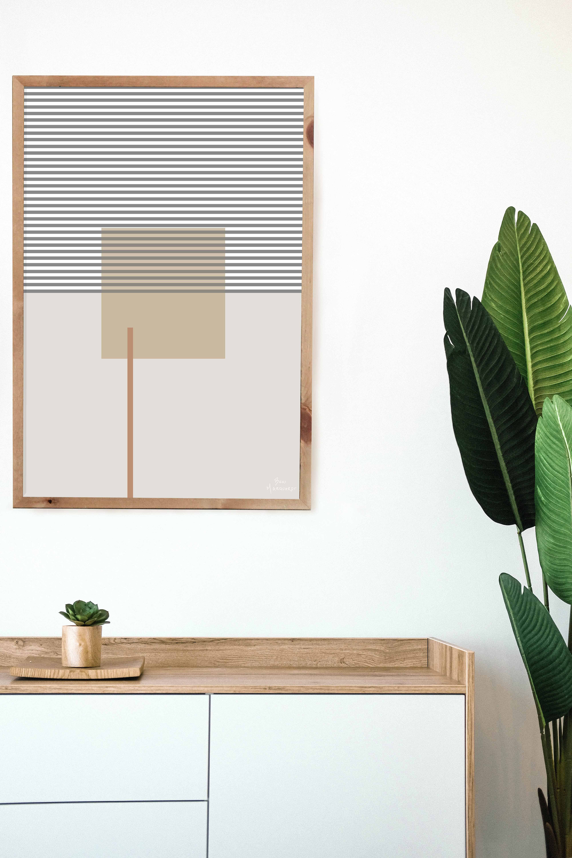 Lux druckbare große Kunst Zen Minimalismus Wand | Etsy