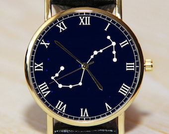 Wristwatches zodiacs, constellation wristwatch, galaxy watch, space watch, zodiac signs, women’s watches, men's watches, horoscope watches