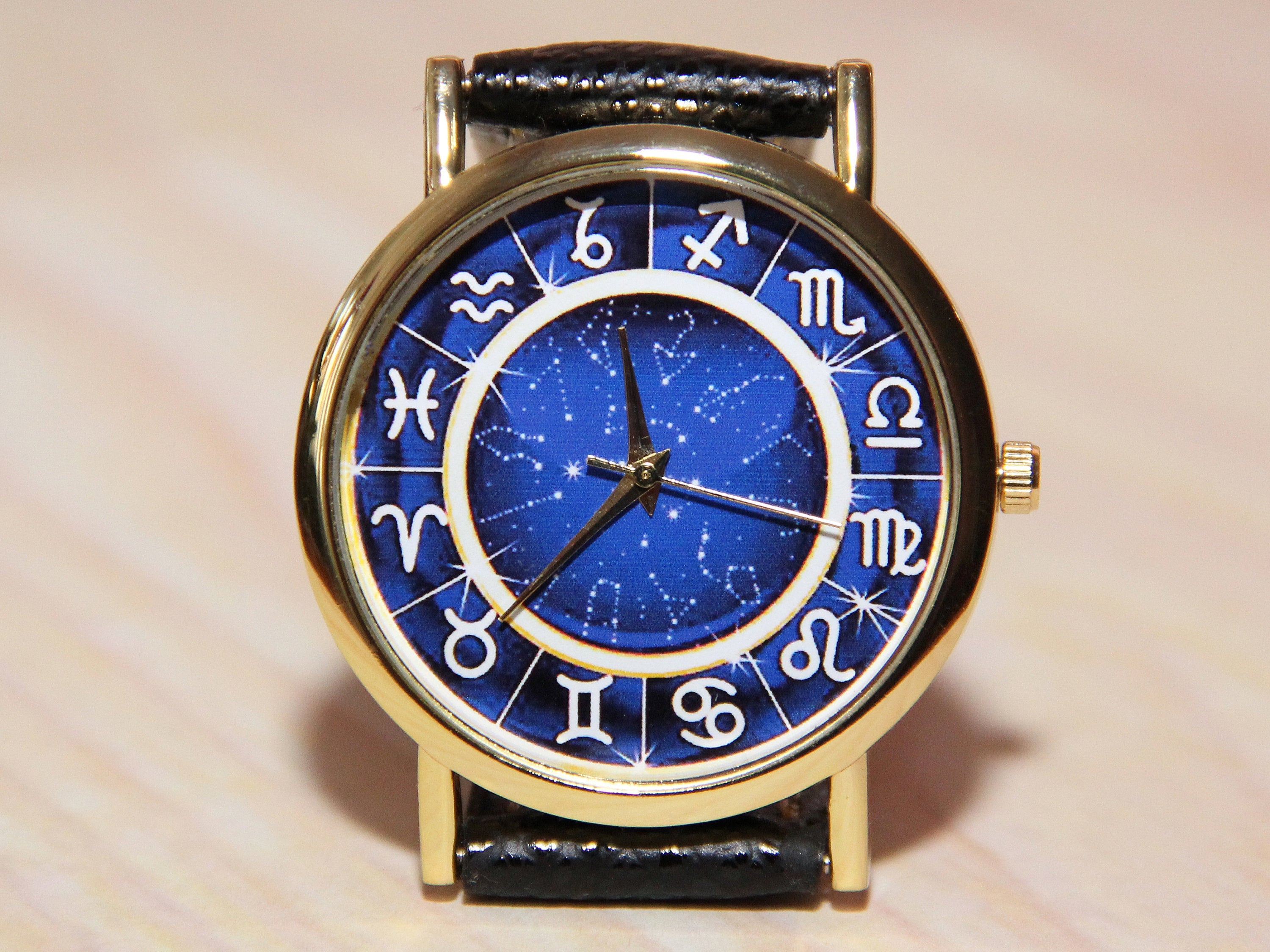 Zodiac Watches, Mens Watch , Woman's Watch, Blue Watch Zodiac Watches, Mens Watch , Woman's Watch, Blue Watch