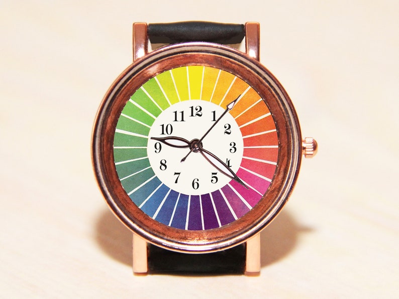 Color Wheel Watch Women's Watch Holiday Watch Party Etsy