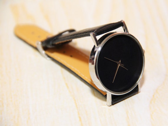 Black casual watches new arrivals