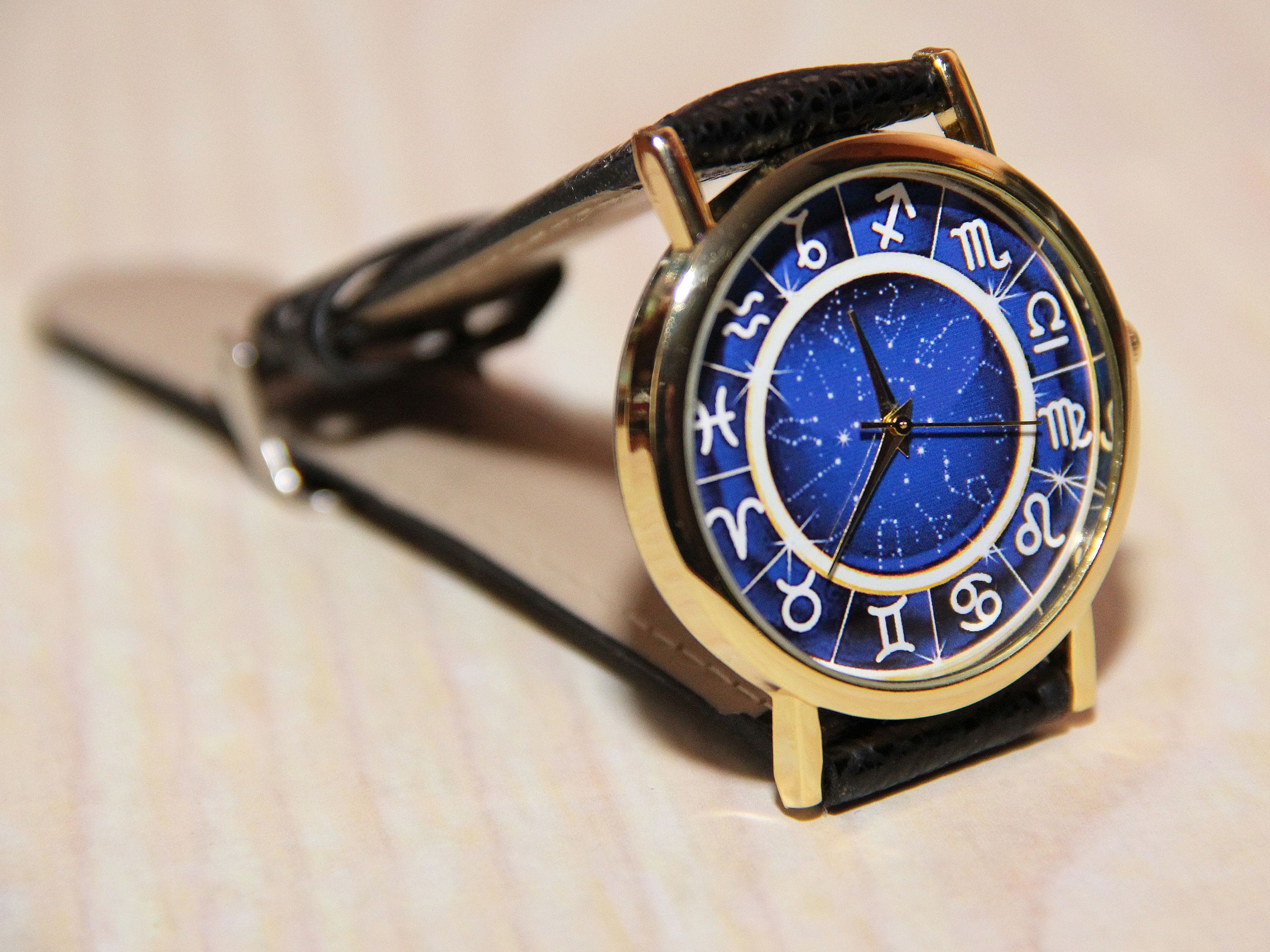 Zodiac Watches, Mens Watch , Woman's Watch, Blue Watch Zodiac Watches, Mens Watch , Woman's Watch, Blue Watch