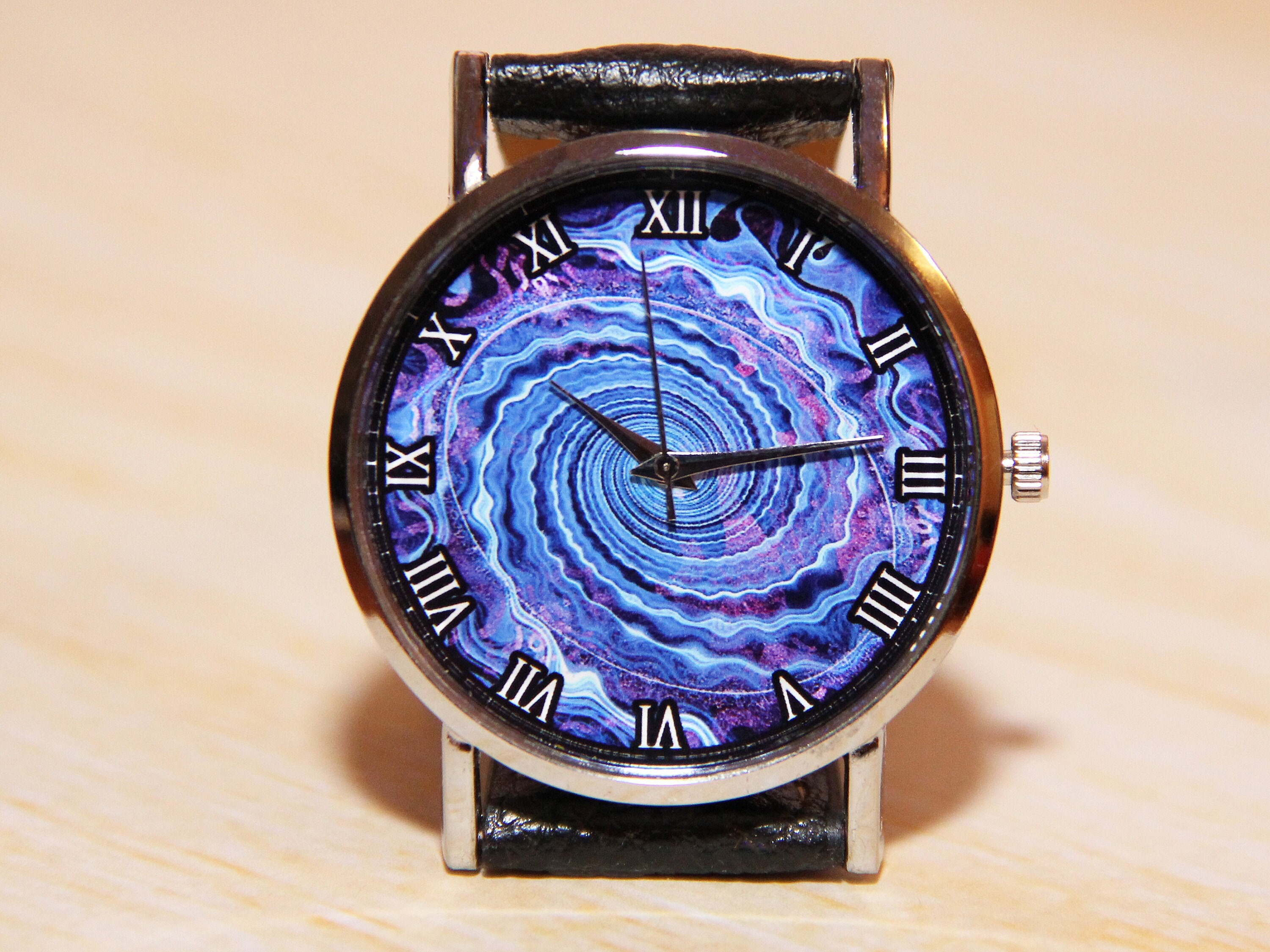 Armbanduhren Weltall, Damenuhren, Herrenuhren, Galaxy Uhren, handgefertigt,  einzigartige Uhren, Armbanduhr mit Sternbild -  Österreich