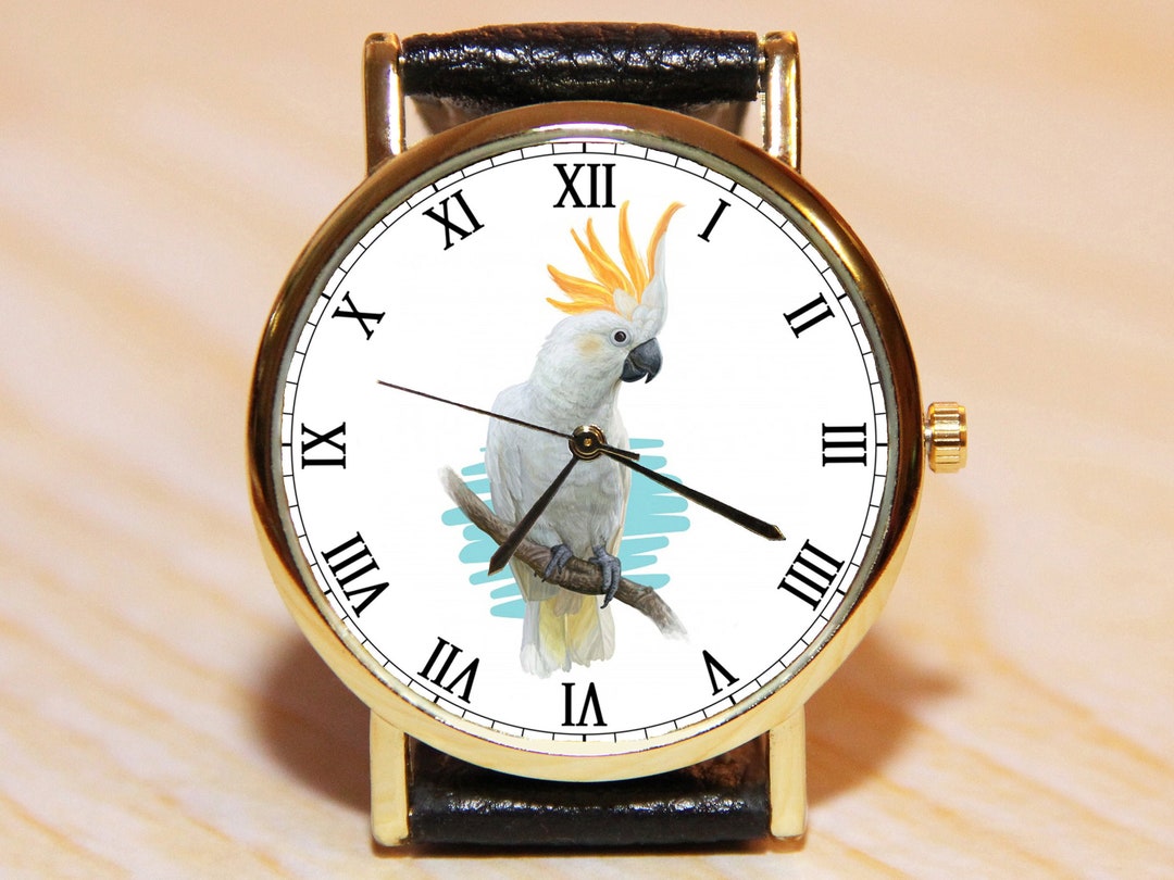 Watch Parrot , Cockatoo Parrot Bird Watch, Watch Parrot, Women's Watch ...