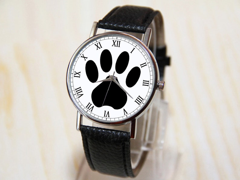 Watch With Animal Footprints, Watch With Dog Footprints, Watch With Cat ...