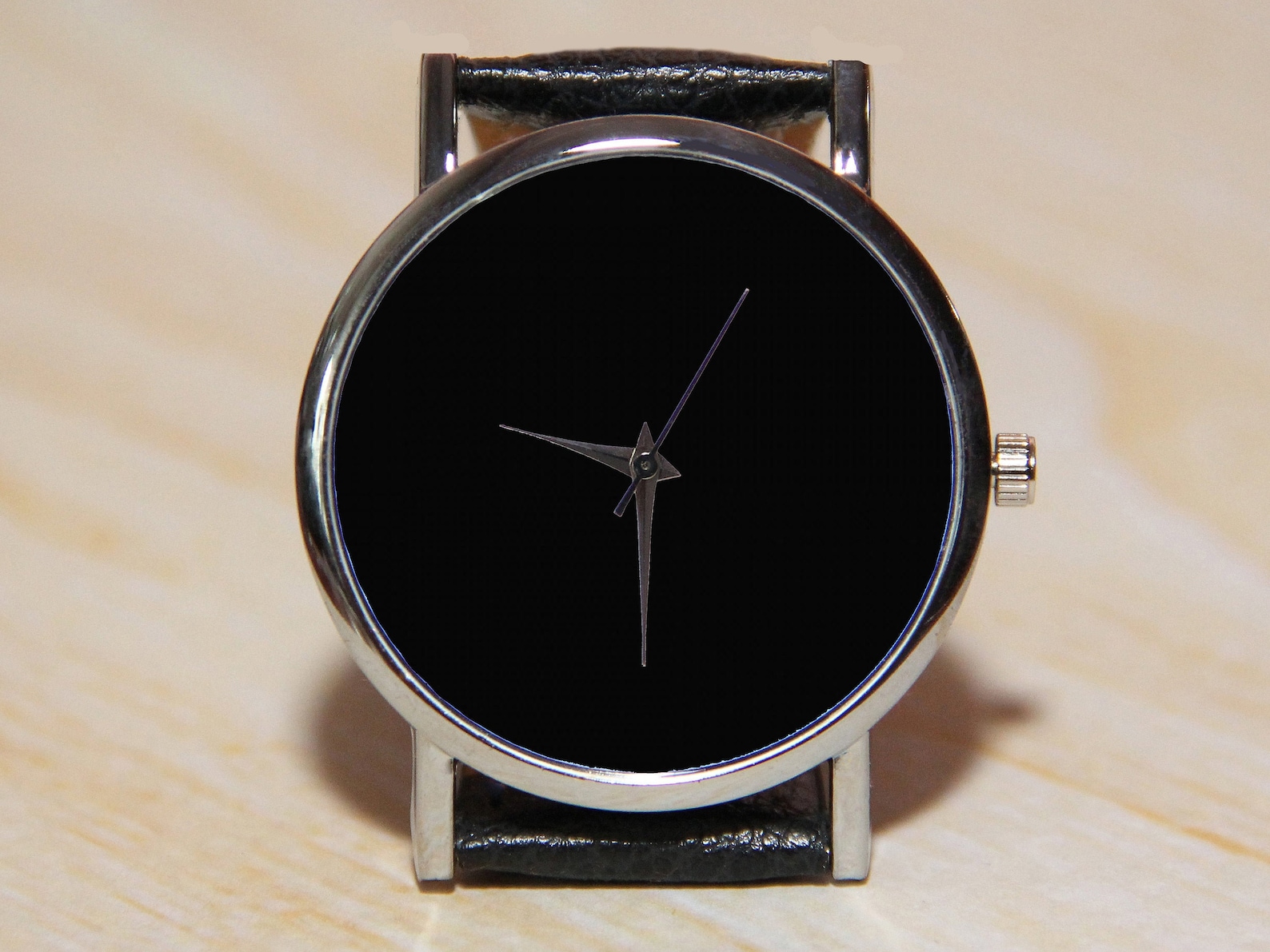 Wristwatches Minimalism Black Watches Women's Watches Etsy