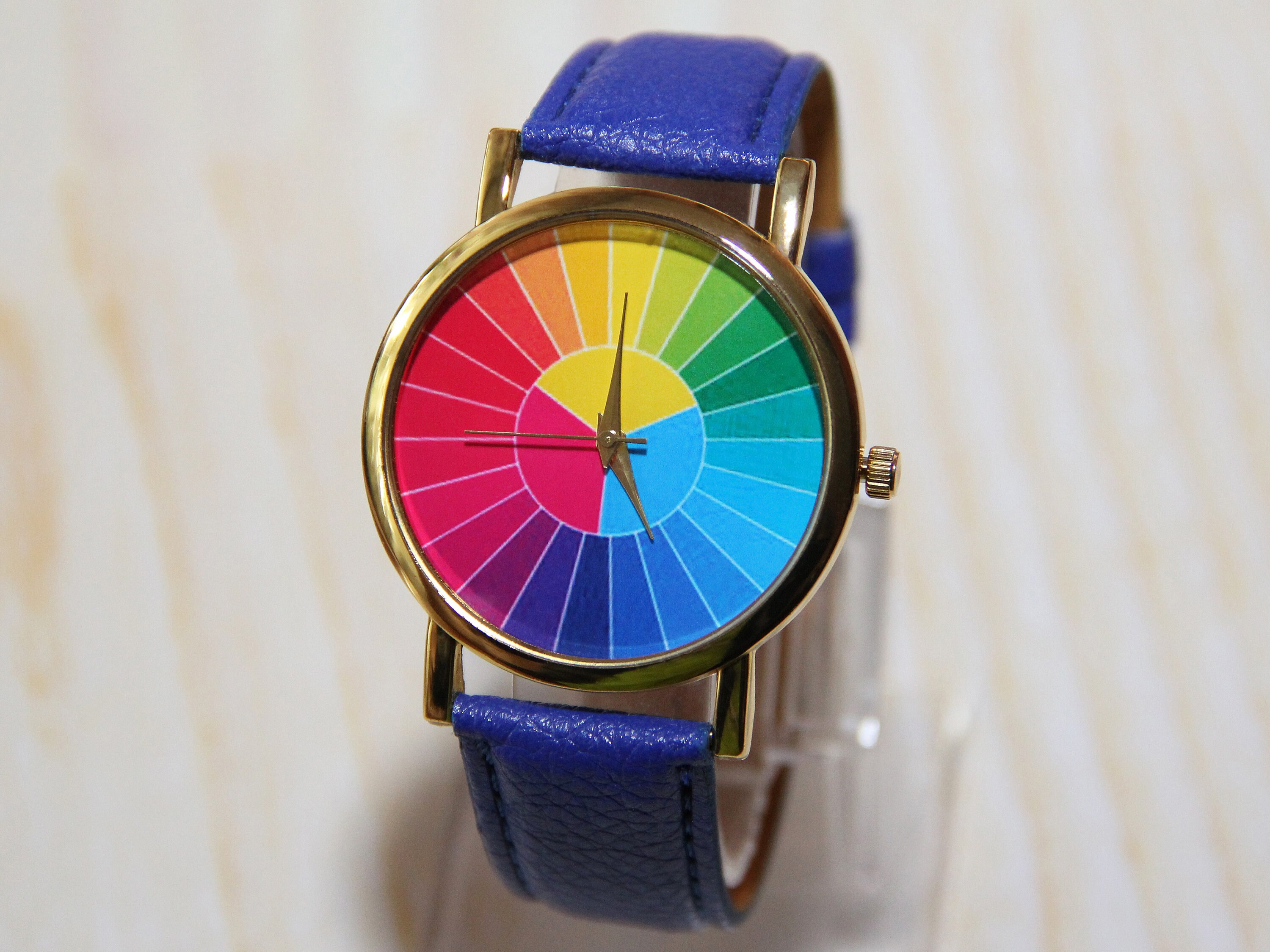 Color Wheel Watch, Men's Watch, Colorful Watches, Women's Watch ...