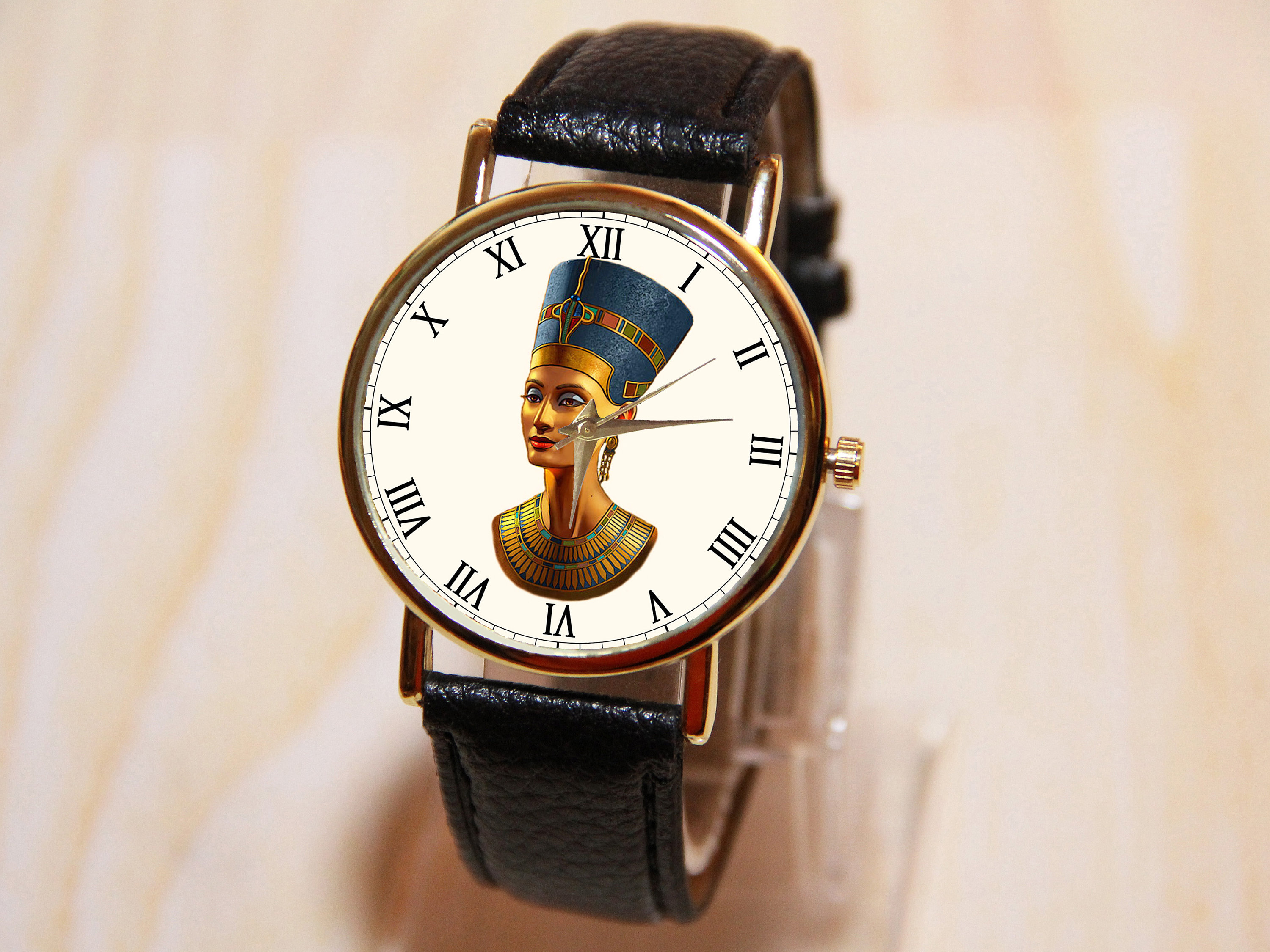 Nefertiti Watches Egyptian Watches Souvenir Watches Ladies Etsy