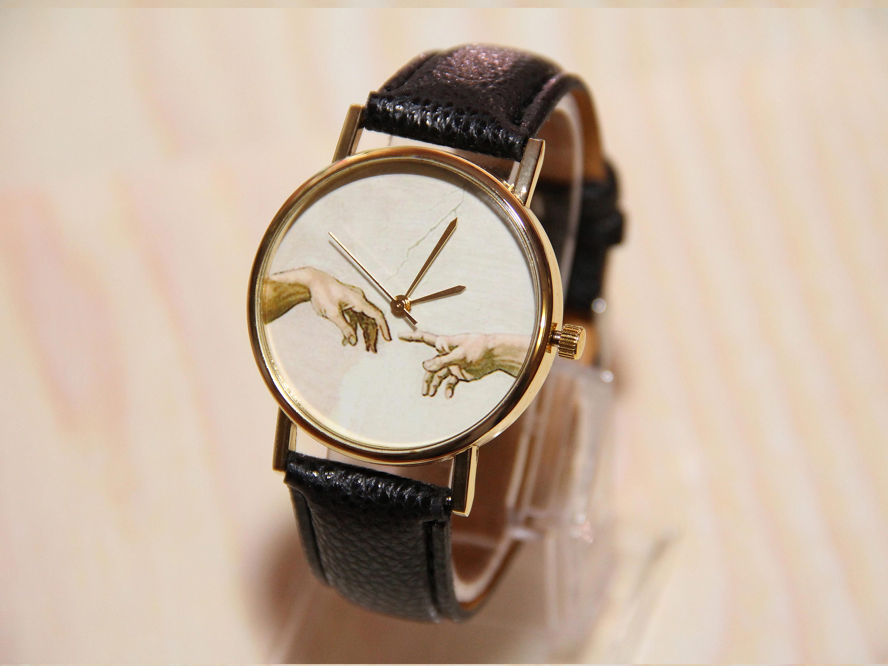 Michelangelo watch Ladies Watch Men's Watch painting Etsy