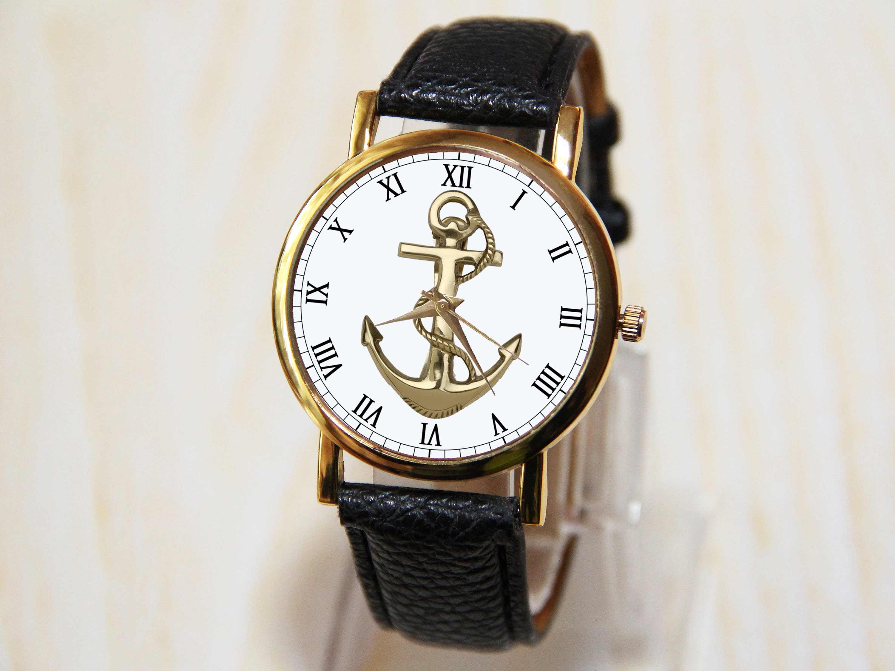 Watch with anchor logo deals