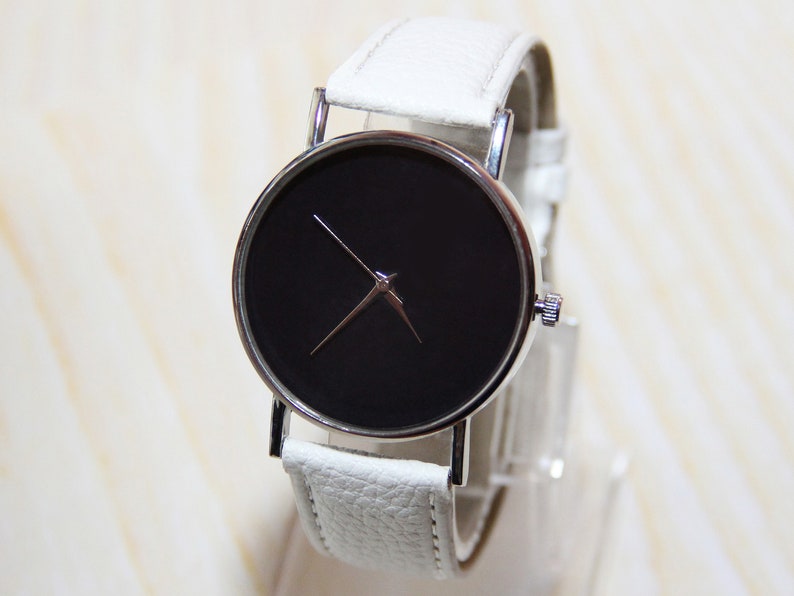 Wristwatches Minimalism Black Watches Women's Watches Etsy