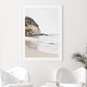 Coastal Wall Art, Extra Large Wall Art Prints, Beach Photography Prints, Oversized Artwork for Wall, Neutral Wall Art, 30x40 Fine Art Print