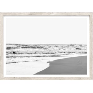 Beach Wall Art, Large Wall Art Prints, Coastal Wall Art, Beach Photography Prints, Black and White Wall Art, Beach Prints, Coastal Decor