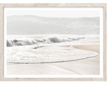 Coastal Wall Art, Beach Photography Prints, Extra Large Wall Art Prints, Neutral Wall Art, Beach Artwork for Wall, 40x60 Coastal Prints