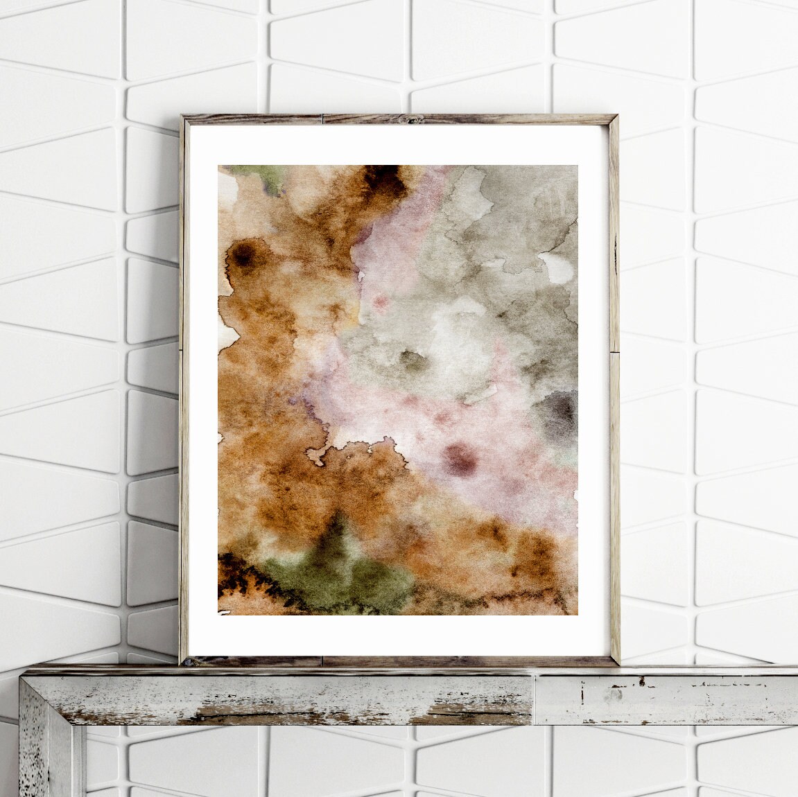 Abstract Watercolor Print Digital Download