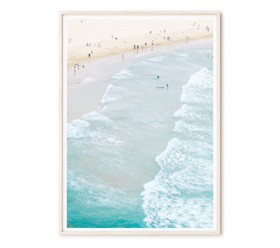 Beach Wall Art Aerial Beach Photography Prints Extra Large Etsy