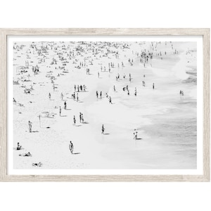 Beach Print, Beach Photography Prints, Extra Large Wall Art Prints, Coastal Wall Art, Black and White Photography, Coastal Prints