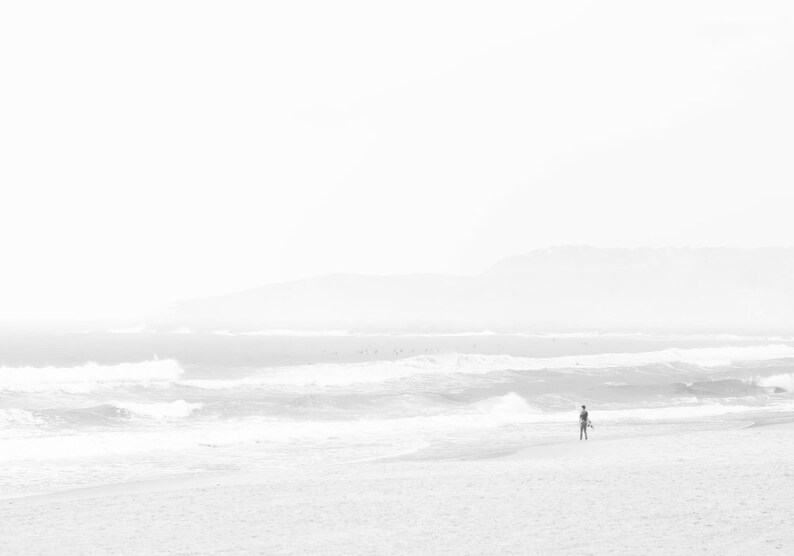 Surf Poster Black and White Photography Prints Extra Large Etsy