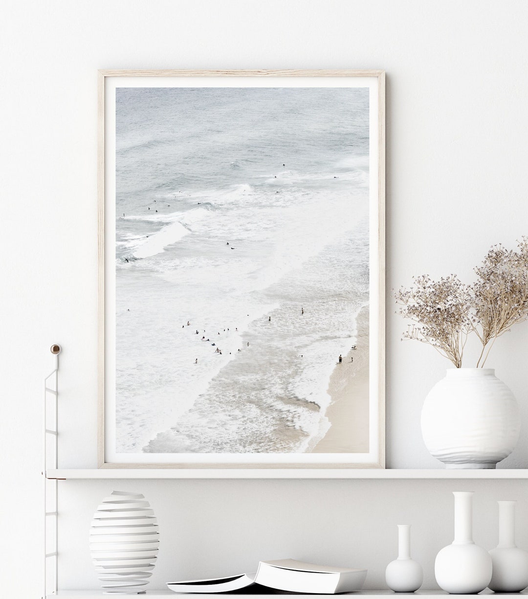 Aerial Beach Wall Art, Aerial Beach Photography Prints, Extra Large