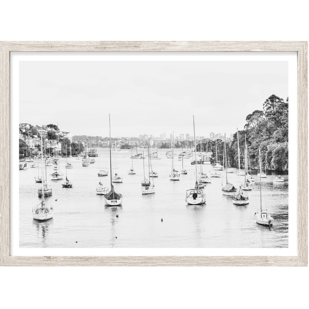 Sydney Print, Extra Large Wall Art Prints, Sydney Photography Prints, Black and White Prints