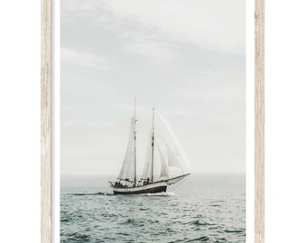 Coastal Art Print, Seascape Photography, Nautical Wall Decor (Unframed Print)
