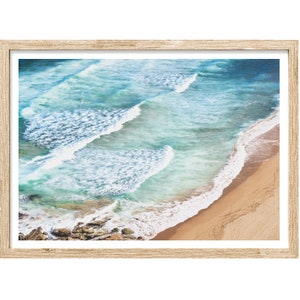 Aerial Beach Print, Beach Photography Prints, Extra Large Wall Art, Coastal Wall Art, Beach Art, Beach Artwork, Coastal Prints