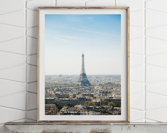 Paris Print, Eiffel Tower France, Paris Wall Art Large Wall Art Prints Downloadable Art Paris Poster French Decor Printable Digital Download