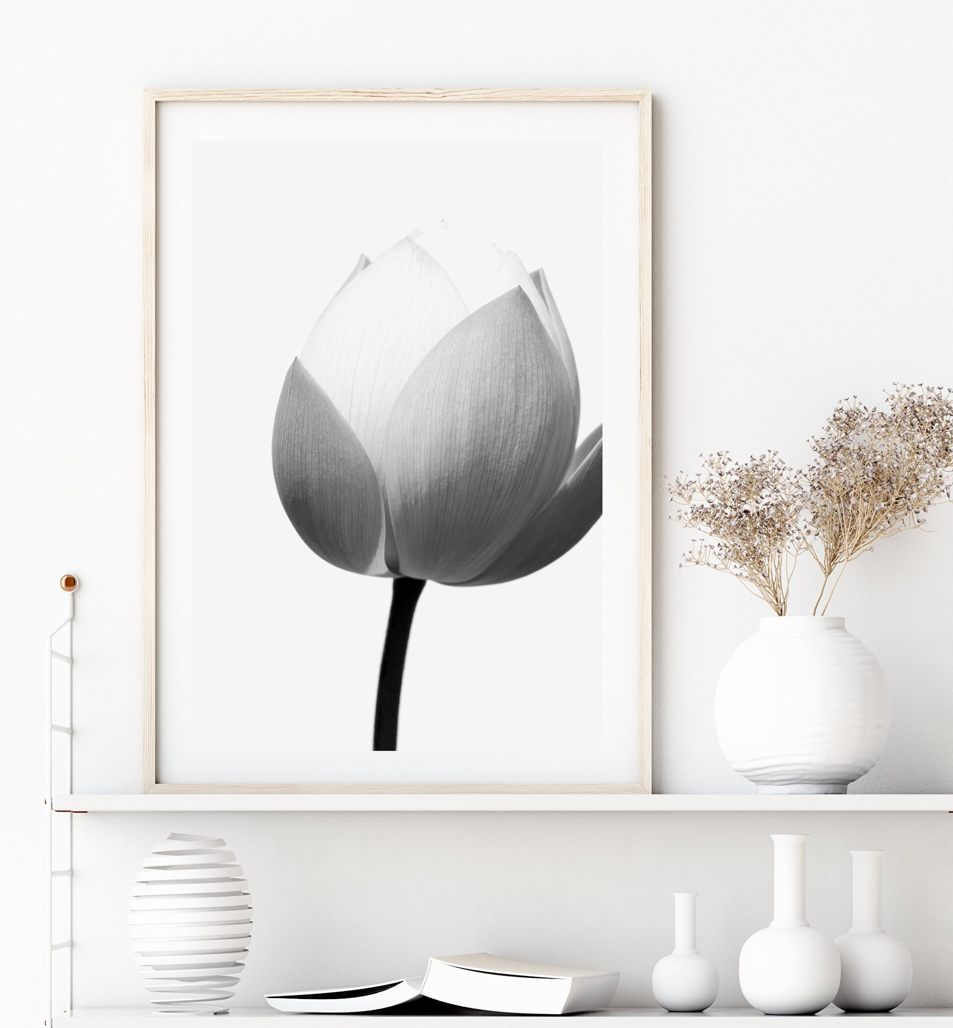 Lotus Art Flower Wall Art Large Wall Art Prints Flower Etsy Australia