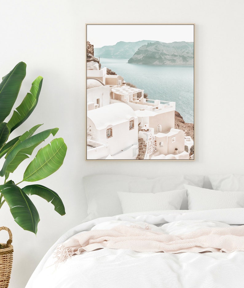 Greece Wall Art Coastal Wall Art Large Wall Art Prints Etsy