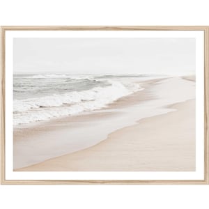 Coastal Wall Art, Beach Photography Prints, Extra Large Wall Art, Beach Print, Neutral Wall Art, Coastal Prints, Unframed Art Print